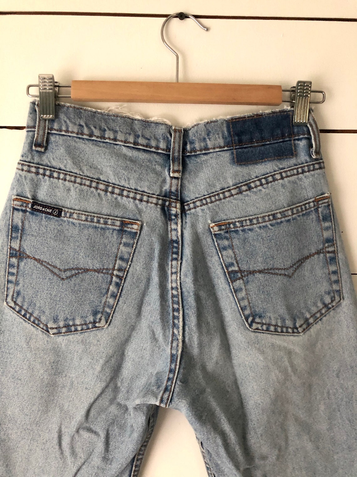 Vintage Jordache 90s High Waisted Acid Wash Mom Jeans - Etsy