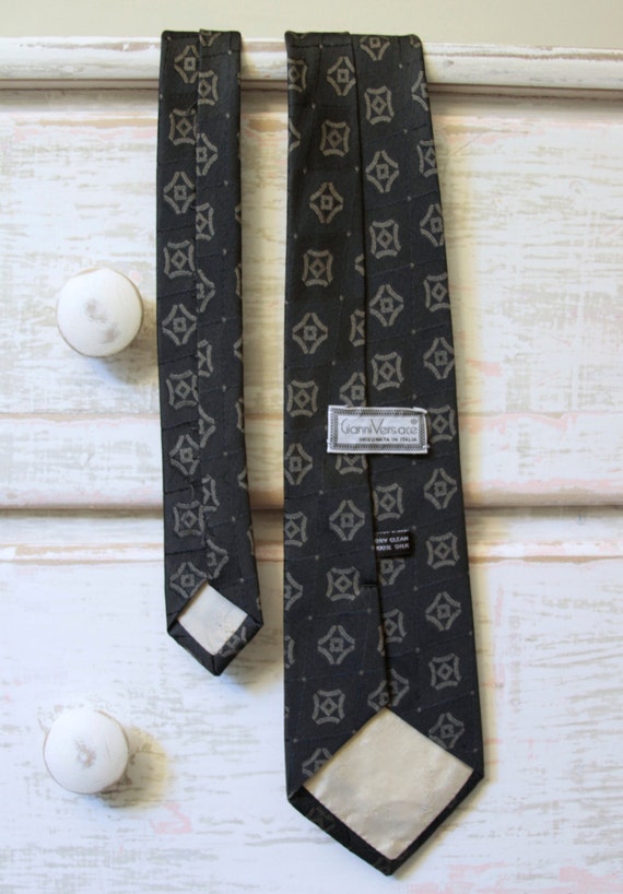 Vintage Gianni Versace 80's Necktie - image 2