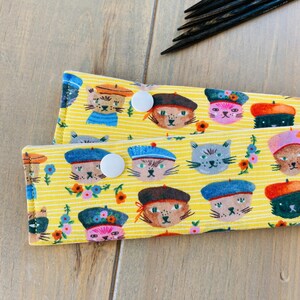 Lucky Dip DPN case for 6 needles, mystery choice sock knitting case, super value, limited quantity, hostess gifts, stocking stuffer image 3