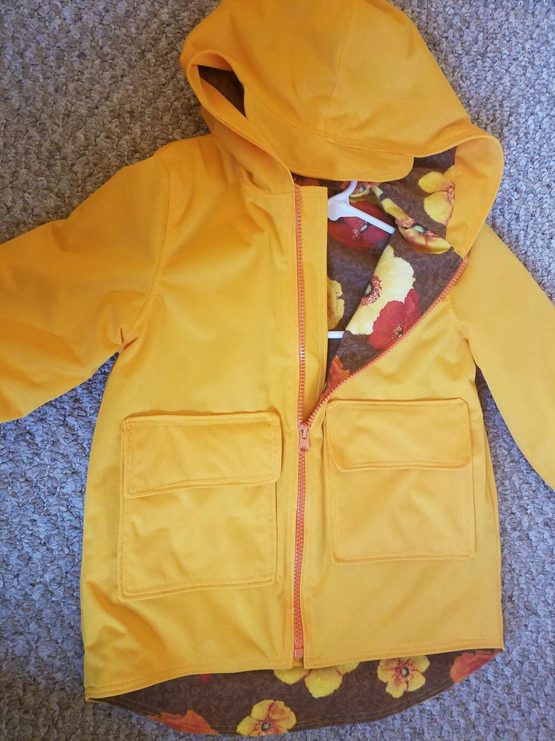 Bright Custom FullyLined Toddler Boy Girl Raincoat 3T/4T Etsy