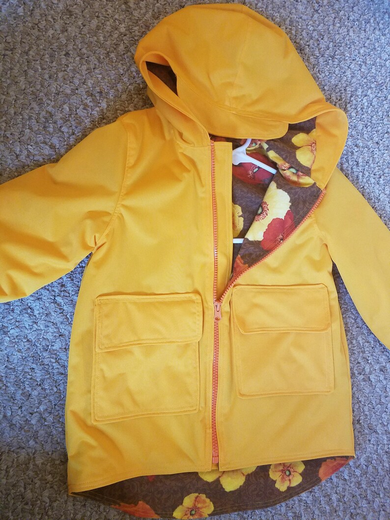 Bright Custom FullyLined Toddler Boy Girl Raincoat 3T/4T Etsy