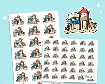 Play Date Stickers Etsy