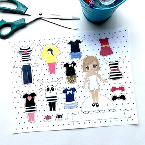 Printable Paper Dolls, Printable Party Kit, Printable Games, Printable ...