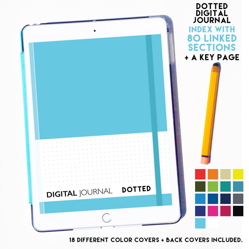 Digital Bullet Journal Digital Journal for Tablet Planner Etsy