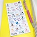 Holiday Planner Stickers, Planner Stickers, Holiday Planner, Kiss cut stickers, Planner Supplies, Holiday Stickers, Bullet Journal Stickers