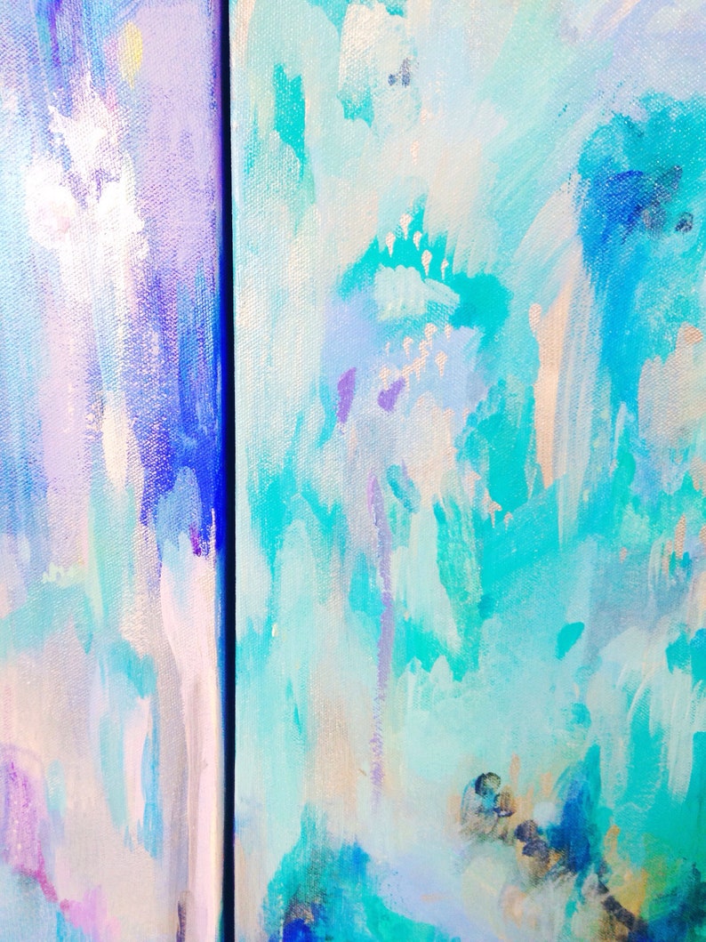 SeattleOriginal Abstract Painting WashingtonCity Etsy