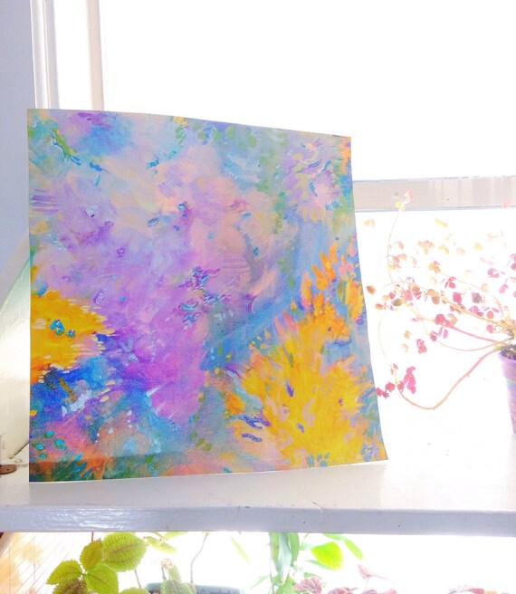 ORIGINAL CANVAS ABSTRACT PICTURE ART PRINTS CONTEMPORARY MODERN ART SOLSTICE