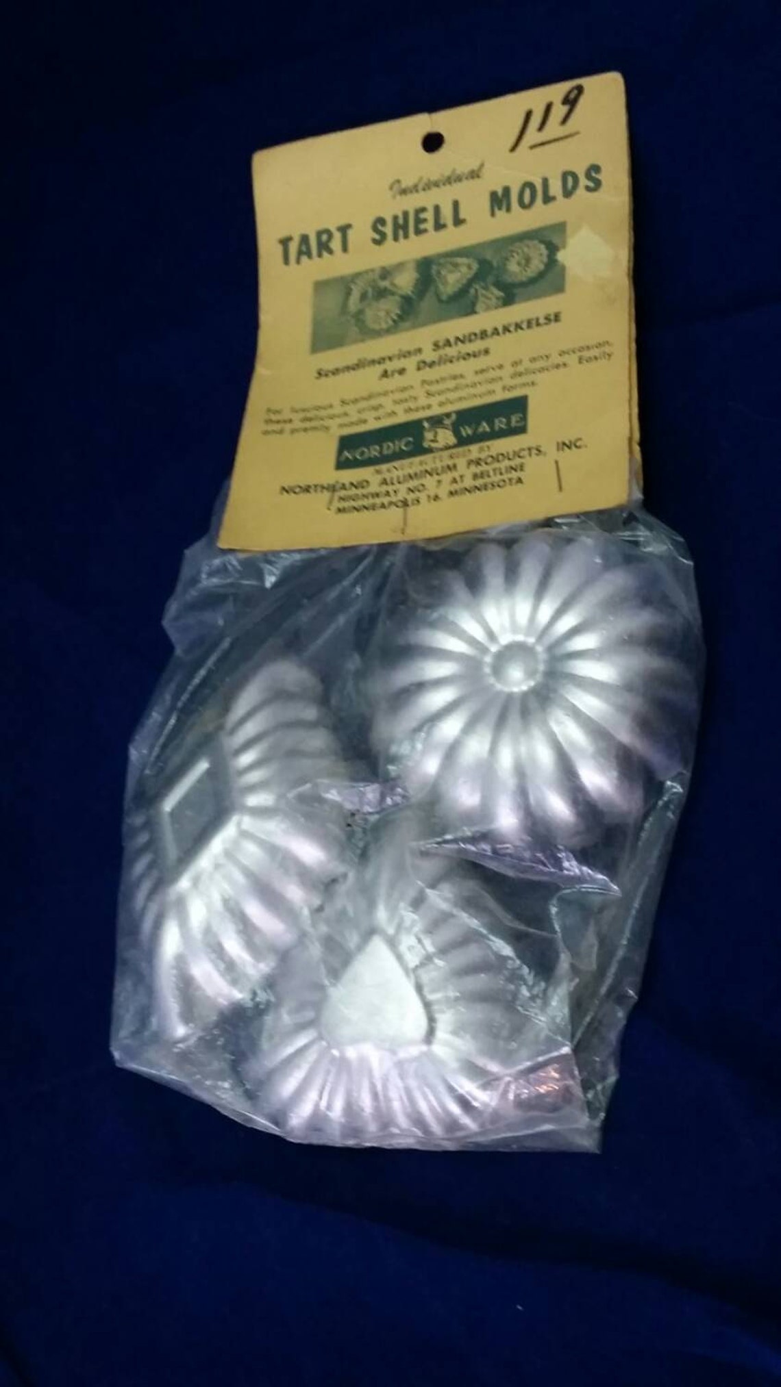 NORDIC WARE 1950/60's Tart Shell Molds Still in package Etsy