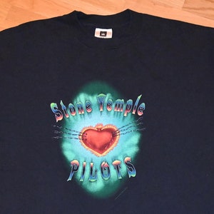 1990&#39;s STONE TEMPLE PiLOTS vintage concert 2000 Tour Rare Y2K 90&#39;s grunge rock tee t-shirt X-Large (XL) Stp Scott Weiland Band tshirt GiFT