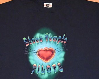 90s ロック Tシャツ STONE TEMPLE PILOTS リンキン 古着 90年代 90s アメリカ製 ストーン・テンプル・パイロッツ バンT
