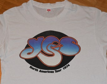 1974 YES Vintage Original Rare! Concert 70's TOUR Prog-rock