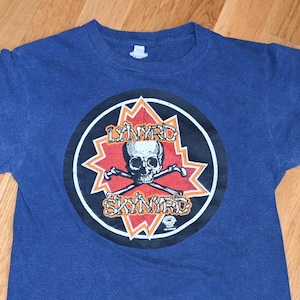 1970&#39;s LYNYRD SKYNYRD vintage Rare! 70&#39;s Concert Tour Album Promo original southern rock band music t-shirt (S) Small vtg tee tshirt GiFT