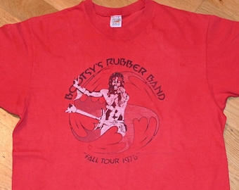 1976 Bootsy's RUBBER BAND Vintage Rare! 1970's Concert Tour