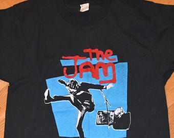1980's THE JAM Vintage Original Rare 80's Concert Tour Mod Punk