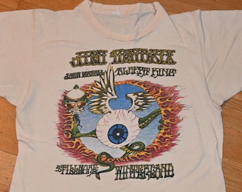 Small, 1970s Jimi Hendrix Flying Eyeball Winterland T-shirt
