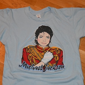 Vintage 1984 Jacksons Victory Tour Shirt, 80s Vintage Pop Music