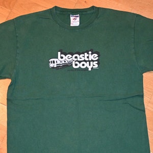 2000 The BEASTIE BOYS concerto vintage &#39;04 Tour originale Y2K maglietta rap hip-hop Def Jam t-shirt (M) Maglietta media anni &#39;80 banda musicale anni &#39;90 REGALO