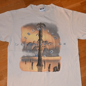 1995 QUEENSRYCHE vintage rare original 1990&#39;s US Tour concert rock metal band tee t-shirt (L) Large Queens-Ryche 90&#39;s tshirt Gift