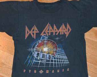 Original DEF LEPPARD 1983 Tour T SHIRT Vintage Tee - Etsy
