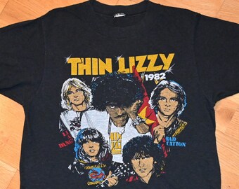 Thin lizzy shirt vintage Clearance