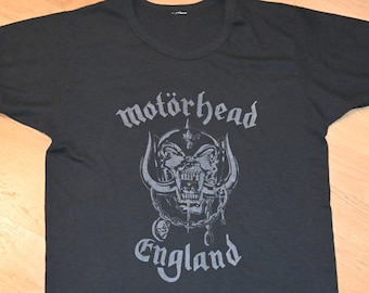 Vintage 1985 motorhead 10th anniversary tour shirt - Etsy 日本