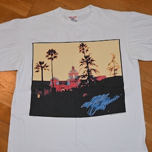 1994 THE EAGLES vintage concert 1990&#39;s Tour rare original rock band tee t-shirt (L) Large Don Henley Joe Walsh GiFT vtg tshirt