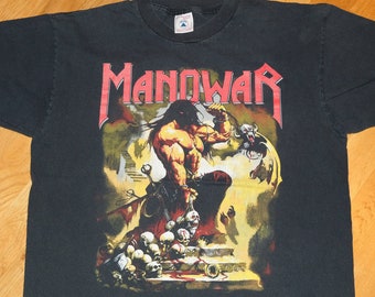 Buy Vtg Manowar Agony and Ecstasy World Tour 94/95 Long Sleeve