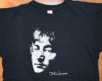 ジョン・レノンTシャツ、ビートルズ、ヨーコ・オノ、ヴィンテージ