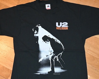 1980's U2 Vintage RARE! Original 1988 Rattle and Hum Tour 80's