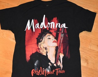 Madonna REBEL HEART TOUR 2016 Tシャツ Madonna ツアーTシャツ – 古着屋Top of the Hillのネット通販サイト
