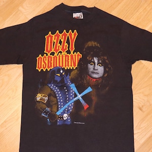 1982 OZZY OSBOURNE vintage rare 80&#39;s concert tour original rock metal tee t-shirt MiNT (S) Small Black Sabbath 1980&#39;s 1970&#39;s tshirt GiFT