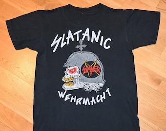 1985 SLAYER Vintage Rare! 80's Concert 85 Slaytanic TOUR Original
