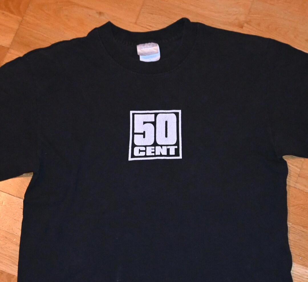 2003 50 CENT Vintage Original Y2K 2000's Hip-hop Rap Tee Concert