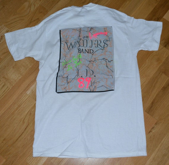 1989 THE Wailers BAND Vintage Concert Tour Reggae T-shirt Mint Bob 