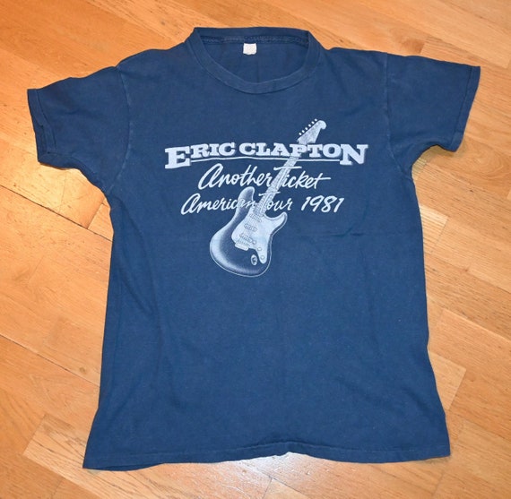 1981 ERIC CLAPTON Vintage Original Rare 80's Usa Concert Tour Rock