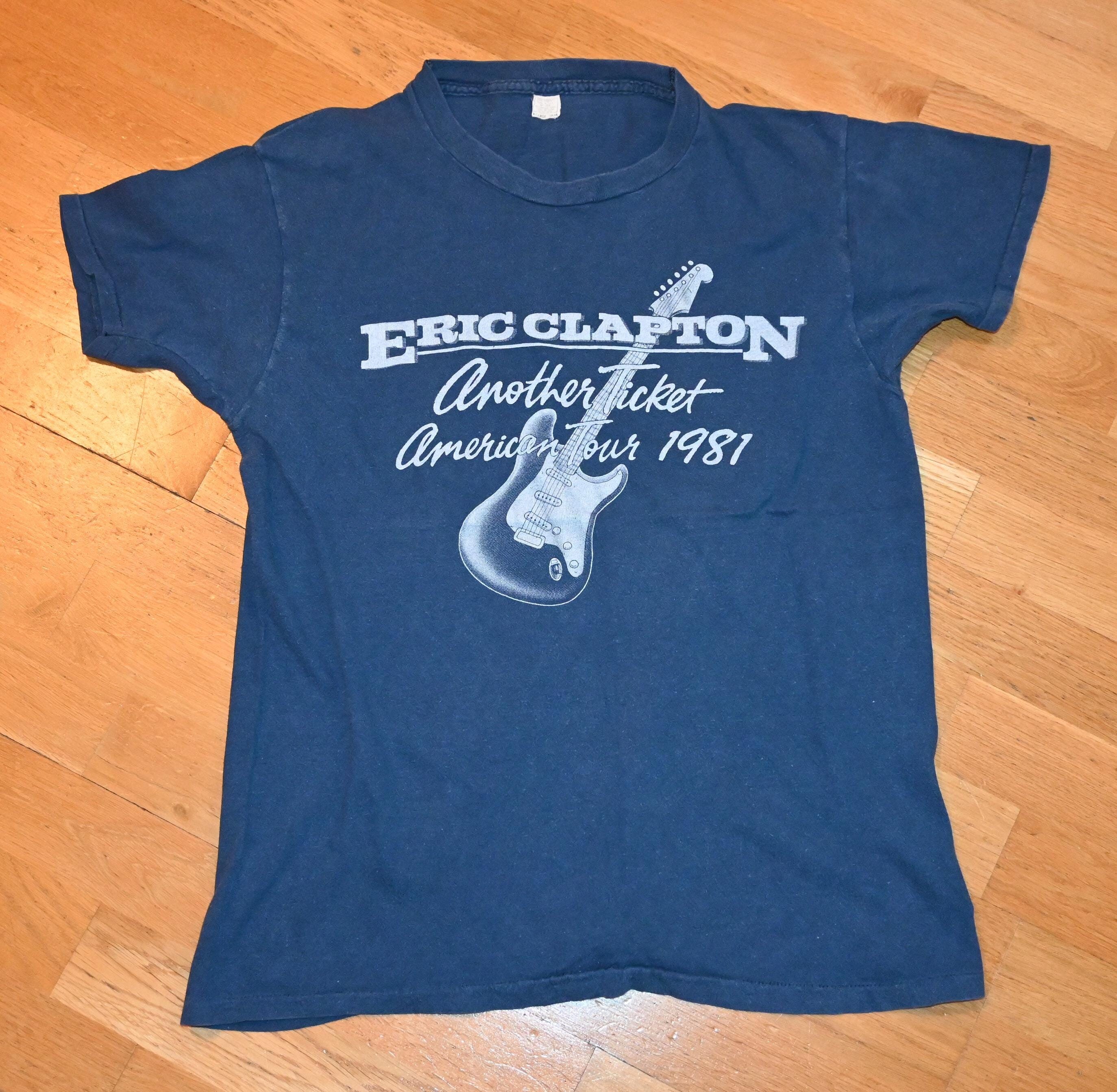 1981 ERIC CLAPTON Vintage Original Rare 80's Usa Concert Tour Rock