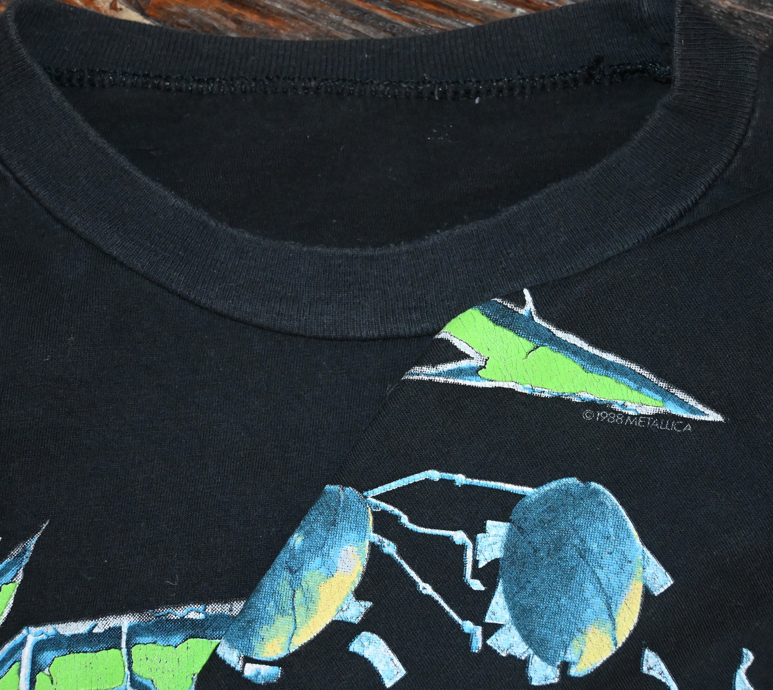 012 メタリカ LLICA 1988年製ヴィンテージ Tシャツ 1988年製 METALLICA メタリカ ヴィンテージ Tシャツ パスヘッド