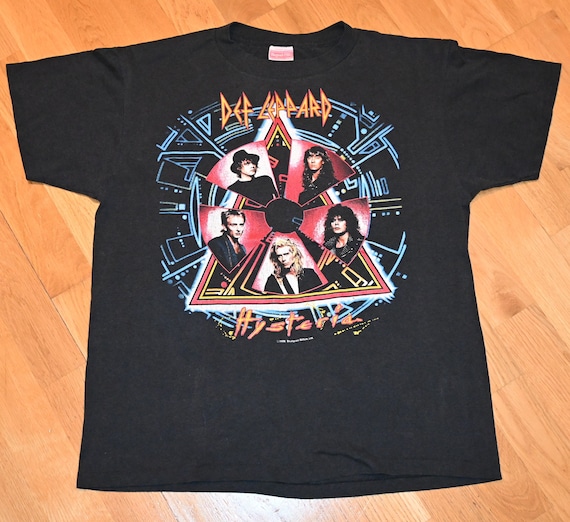 1988 DEF LEPPARD Vintage 80's Concert Tour Rare Original 1988 DEF LEPPARD Vintage 80's Concert Tour Rare Original