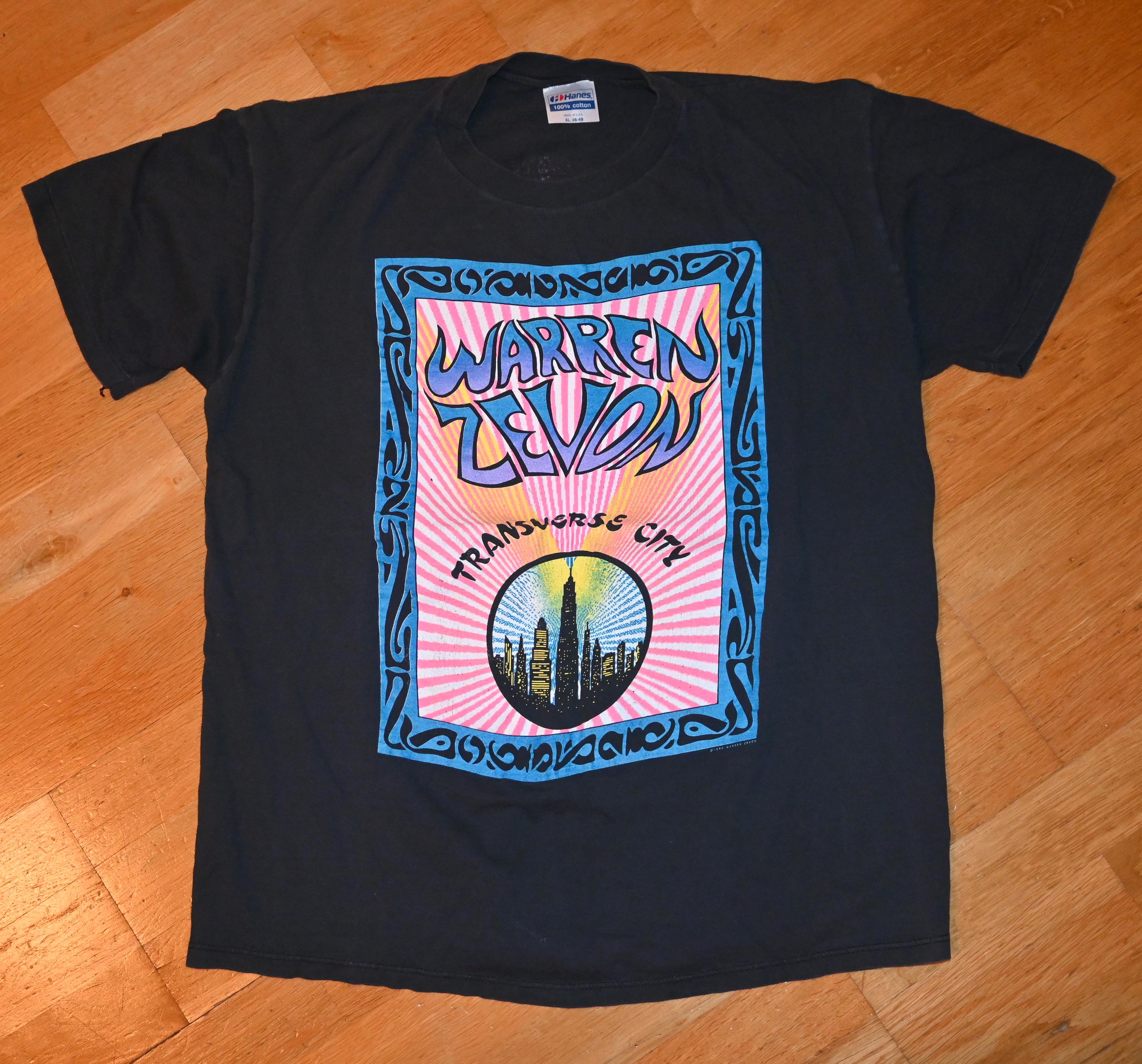 1980's WARREN ZEVON Vintage Original Rare 1990 Transverse City