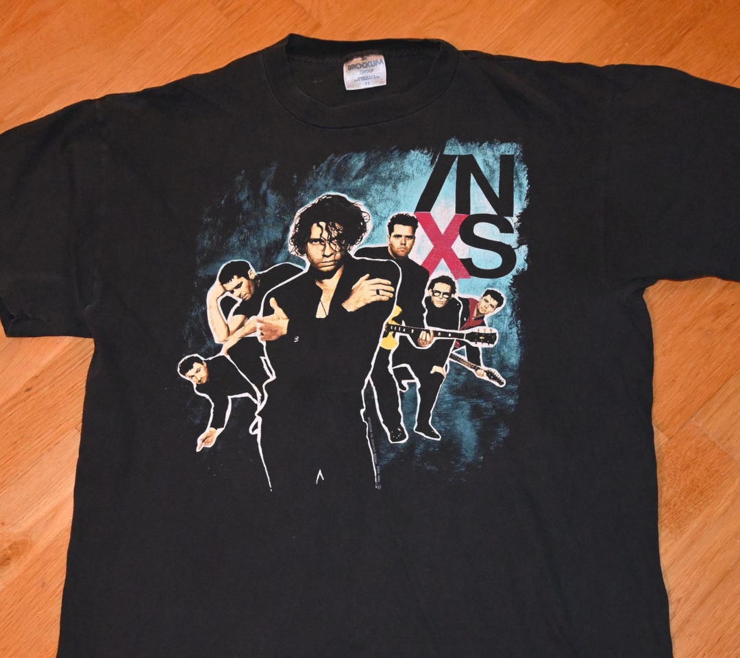 1990 INXS Vintage Original Rare 80's 90's Concert Tour New-wave