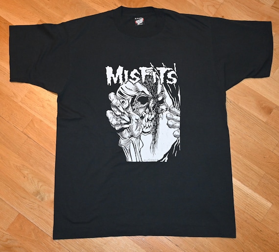 1980's THE MISFITS Vintage Concert Tour 80's Pushead Art Rare