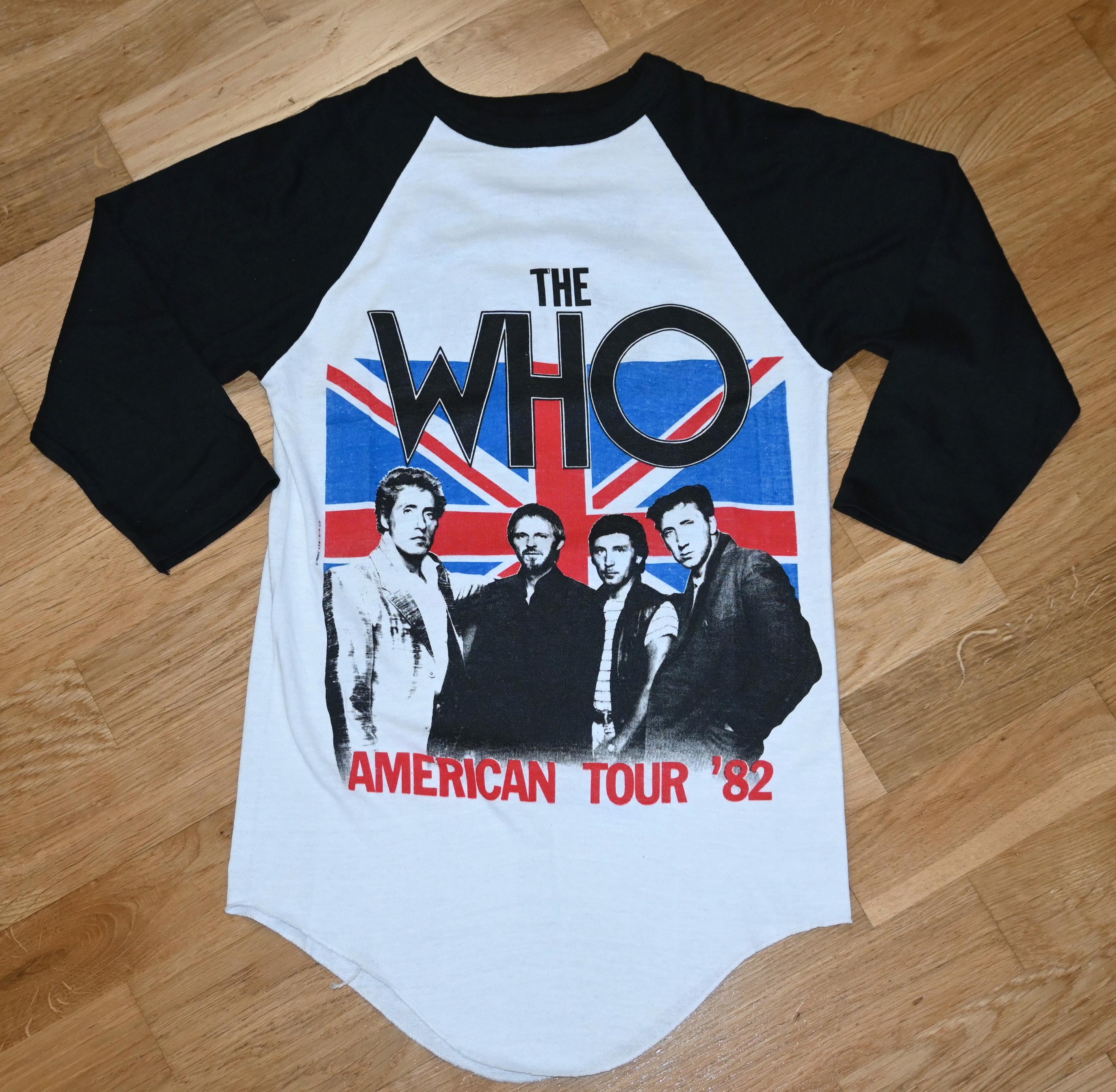 1982 Who Concert T - Etsy 1982 Who Concert T - Etsy