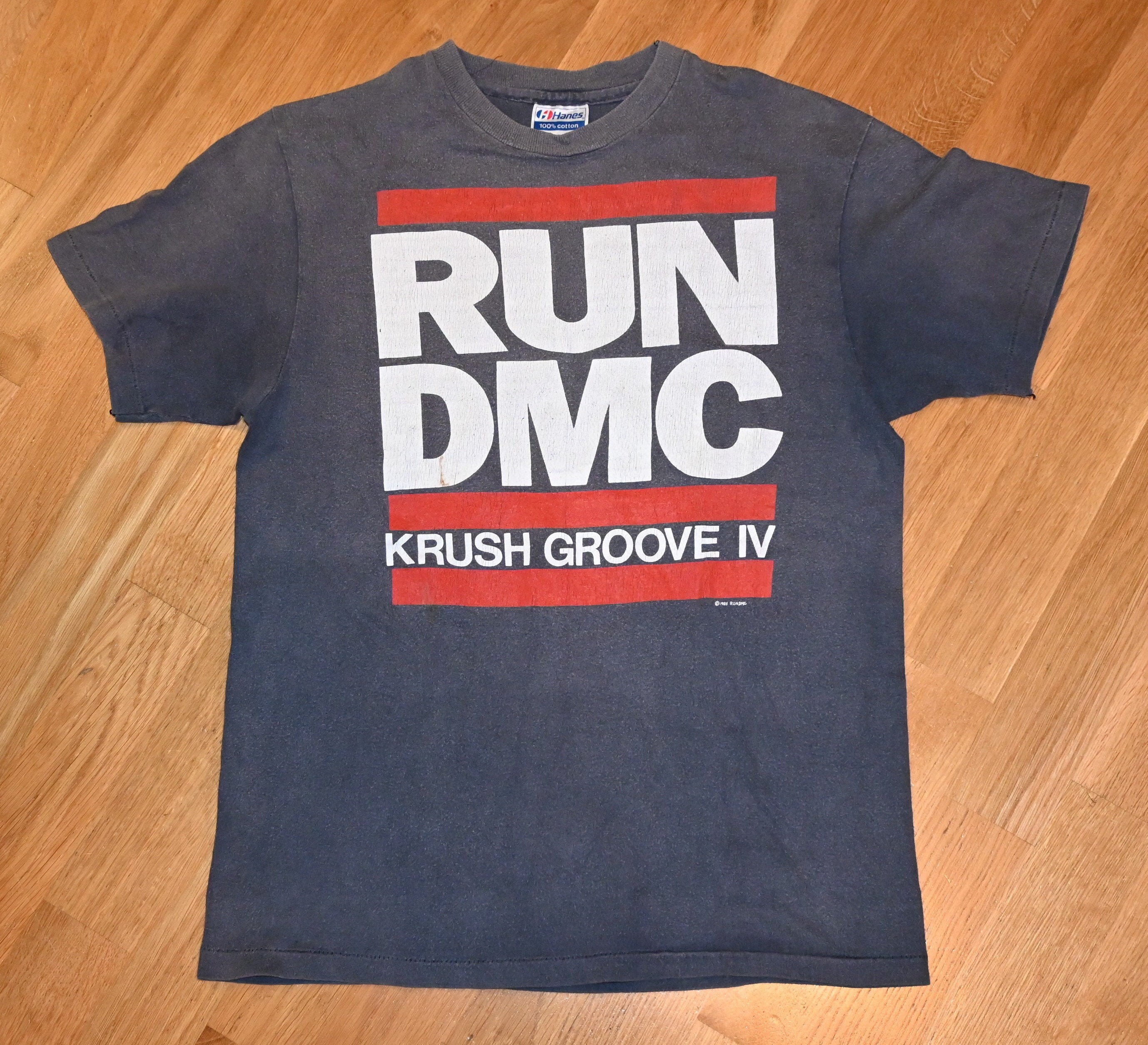 1985 RUN DMC Vintage Krush Groove IV Concert Tour Rare - Etsy Canada