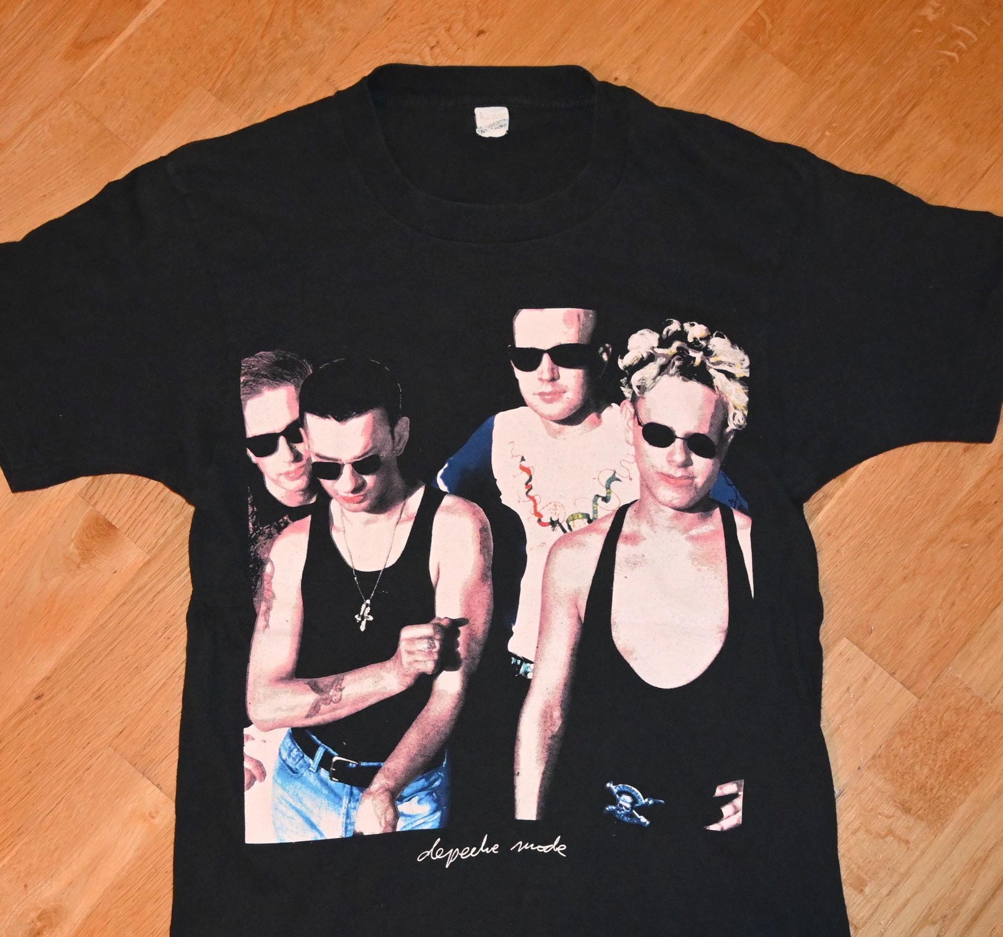 1990 Vintage Depeche Mode Tshirt - Etsy