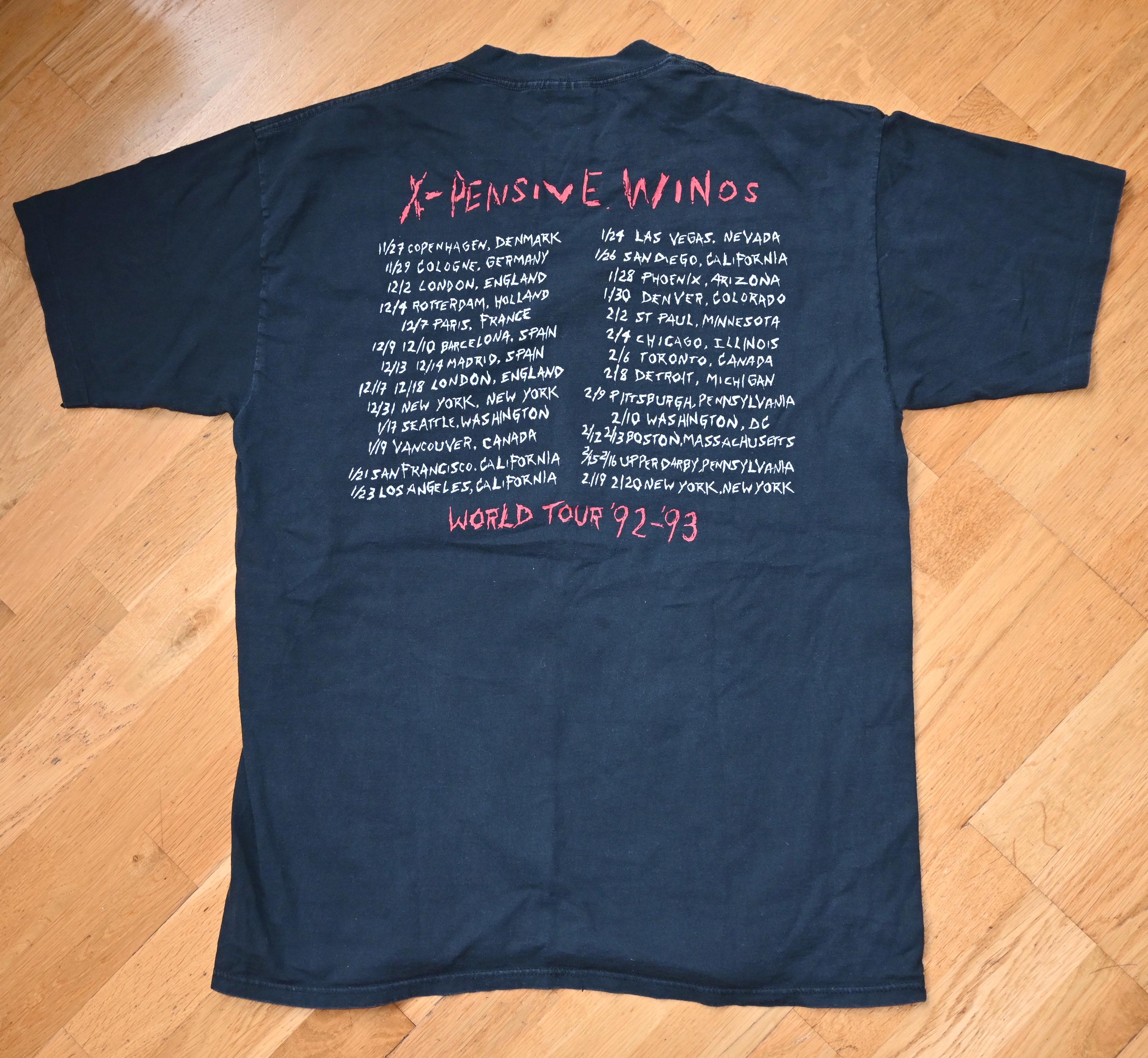 1992 KEITH RICHARDS / X-spensive Winos Vintage Original 92-93