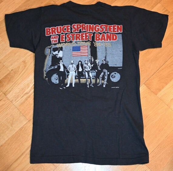 80s ブルース・スプリングスティーン 84年ツアー Tシャツ 古着 メンズ M 80s ブルース・スプリングスティーン 84年ツアー Tシャツ 古着