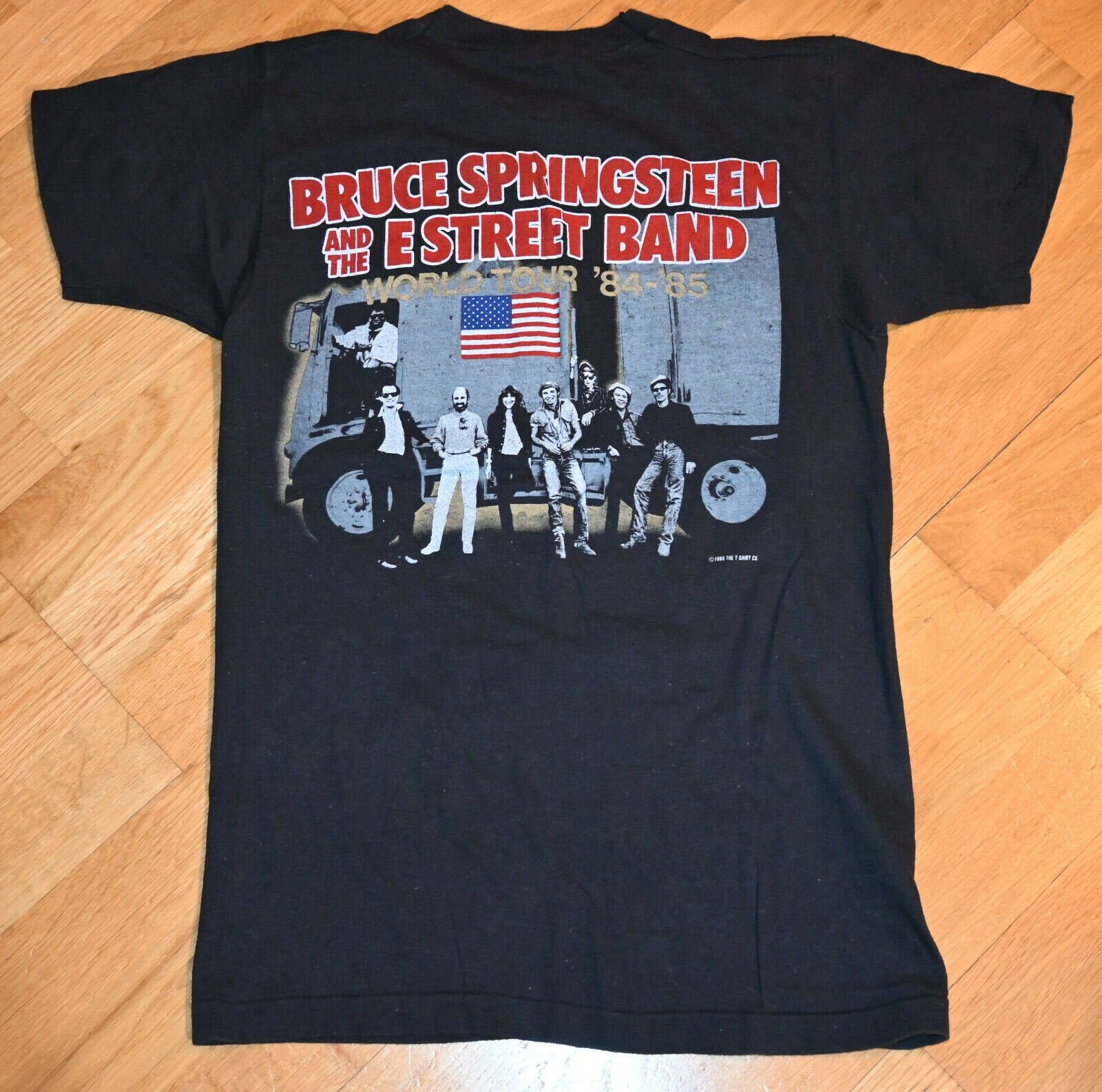 80s ブルース・スプリングスティーン 84年ツアー Tシャツ 古着 メンズ M 80s Bruce Springsteenブルーススプリングスティーン ツアー T