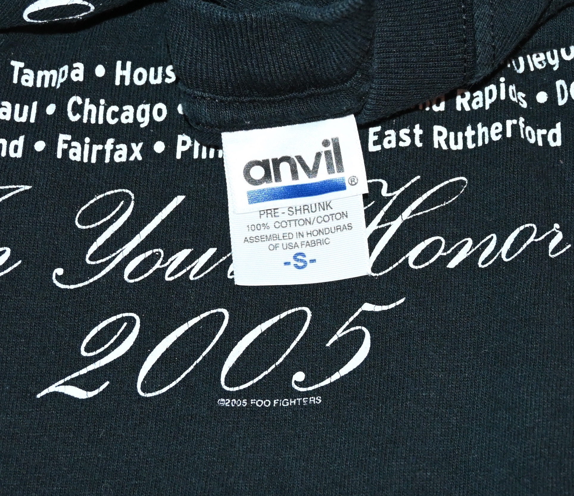 2000's the FOO FIGHTERS Vintage Concert 05 USA Tour Grunge