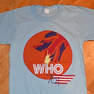1976 the Who Original USA & Canada Tour Shirt - Etsy