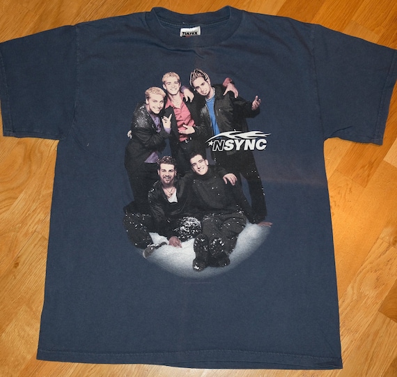 激安 1990's NSYNC Rock Pop Band Boy Tour 1998 Original Vintage ミュージシャン